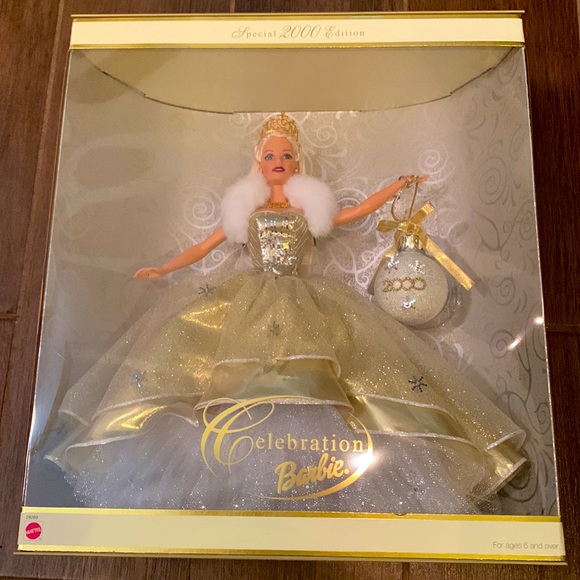 BRAND NEW UNOPENED Celebration Barbie Special 2000 Edition. From Mattel.  RARE - Picture 1 of 8